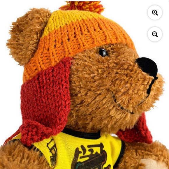 Cozy Teddy Bear with Knit Accessories Plush Firefly Jayne Bear - Picture 2 of 6